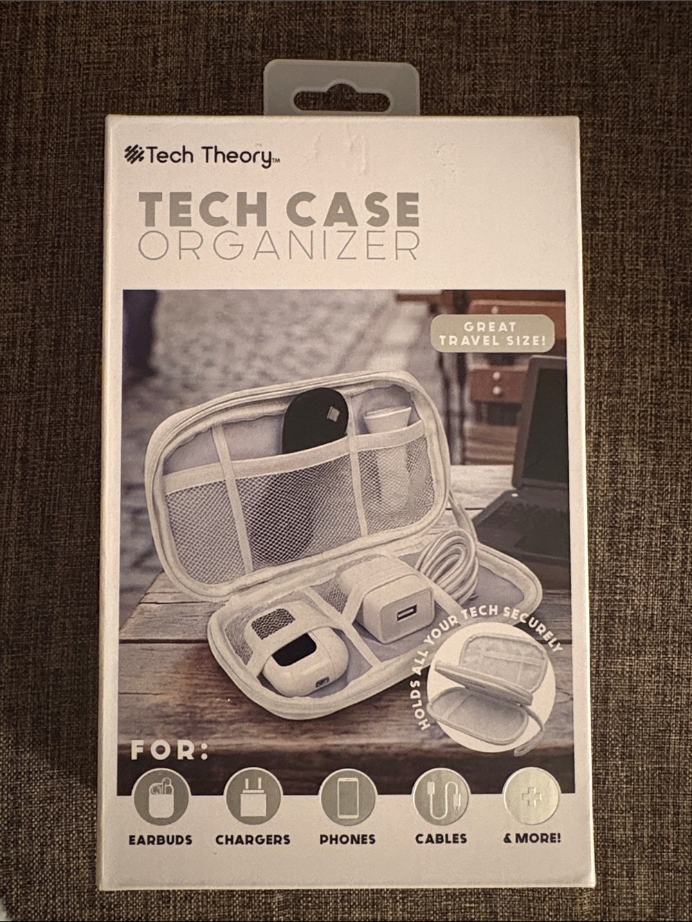 Tech Theory Case Organizer - Compact Electronics Storage